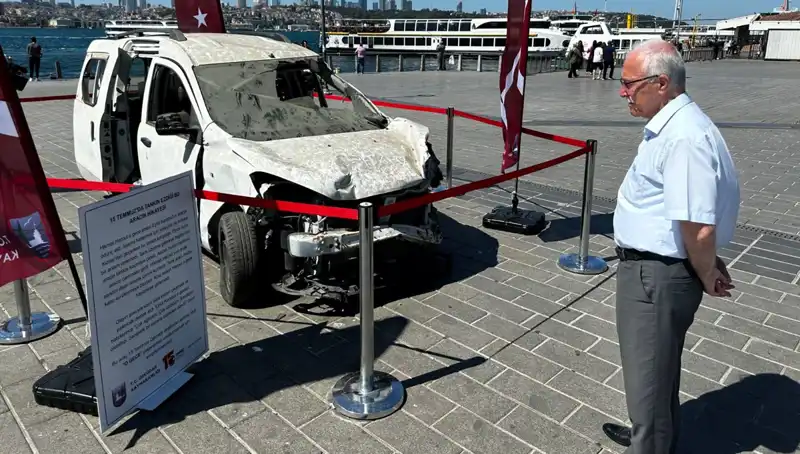 15 Temmuz’un İzleri: Tankın Ezdiklerine Hayran Kaldığınız Sergi Açıldı