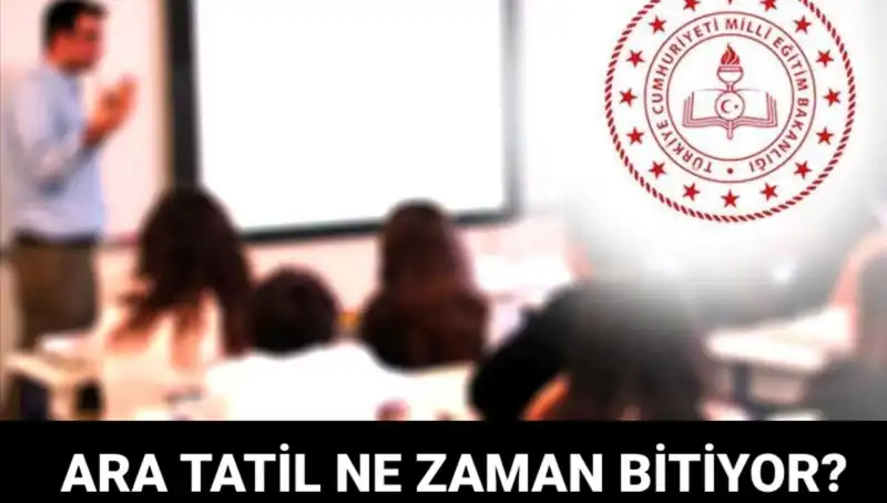 2023-2024 Eğitim Öğretim Yılı'nda Ara Tatil Ne Zaman Bitiyor?