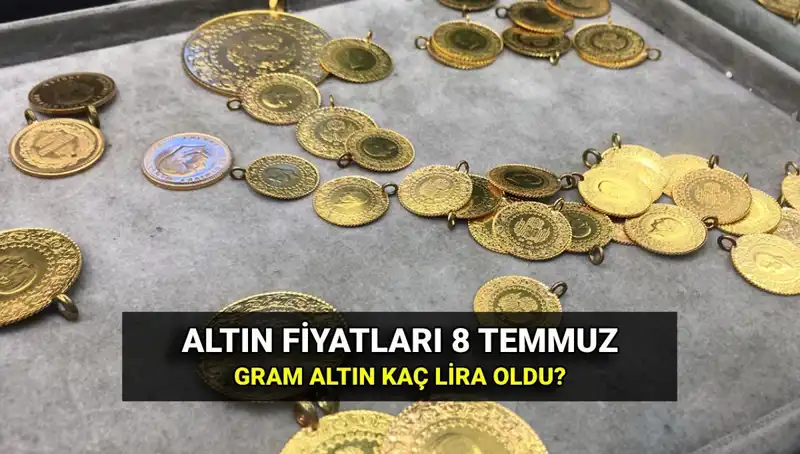 Bugün Altın Fiyatları Ne Kadar? 8 Temmuz Canlı Kuru Öğrenin